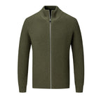 Pull-Over Homme avec Fermeture Zippée Intégrale pour Usage Quotidien | Idéal pour la Mi-Saison