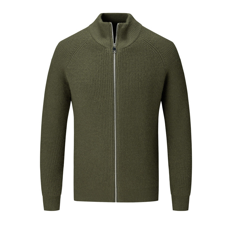 Pull-Over Homme avec Fermeture Zippée Intégrale pour Usage Quotidien | Idéal pour la Mi-Saison