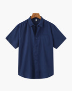 Chemise À Manches Courtes Avec Coupe Droite Pour Hommes | Idéale Pour La Saison Chaude Et Les Usages Quotidiens