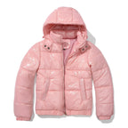 Veste Brillante avec Capuche pour Femme | Idéale pour l’Hiver et le Quotidien
