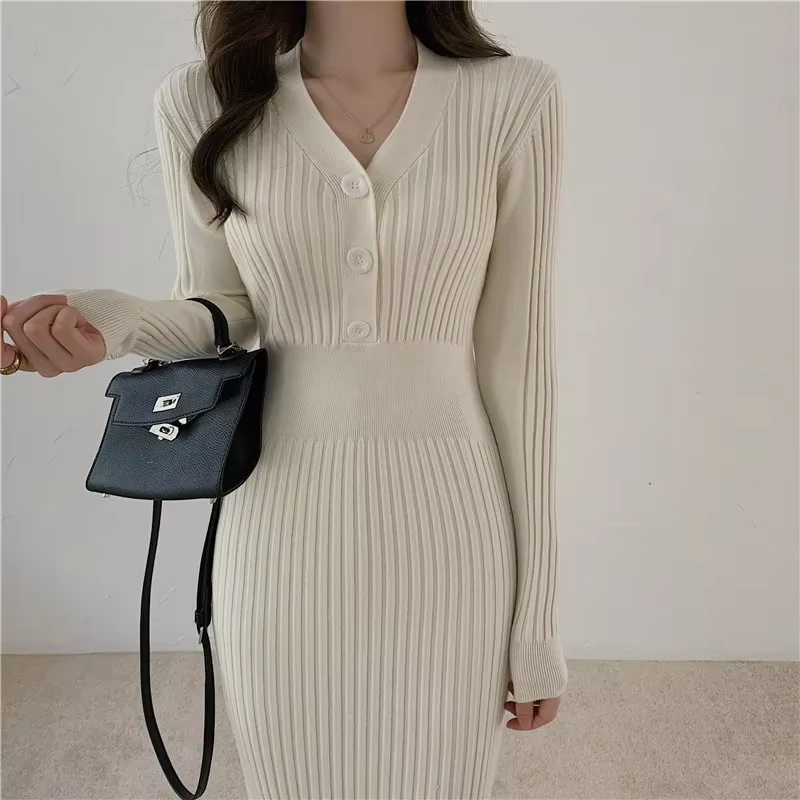 Robe Ajustée Avec Fermeture Boutonnée Pour Femme | Idéale Pour Un Usage Quotidien