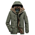 Veste d’Hiver avec Capuche pour Homme | Adaptée aux Activités en Plein Air en Automne et Hiver