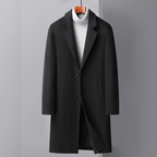 Manteau Long avec Fermeture À Boutons pour Homme | Idéal pour La Saison Froide