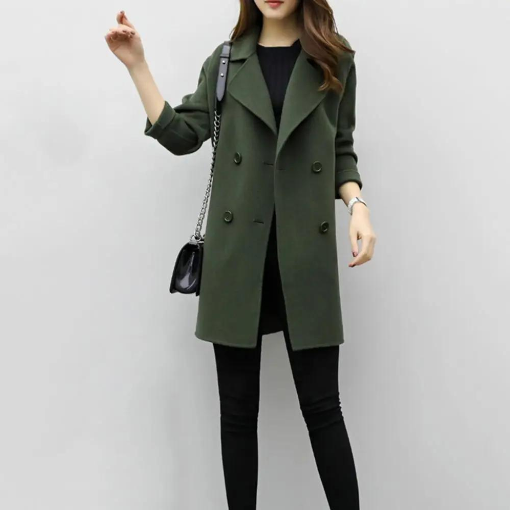 Manteau Avec Coupe Ajustée Pour Femme | Idéal Pour L’Hiver
