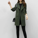 Manteau Avec Coupe Ajustée Pour Femme | Idéal Pour L’Hiver