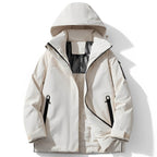 Manteau D’Hiver avec Capuche Et Doublure Polaire pour Homme | Idéal pour Les Journées Froides