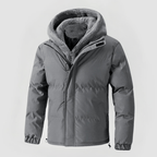Veste à Capuche avec Fermeture Éclair et Poches pour Homme | Idéale pour l’Hiver