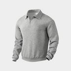 Sweat à Motifs Géométriques avec Fermeture Zippée pour Homme | Idéal pour Automne et Hiver