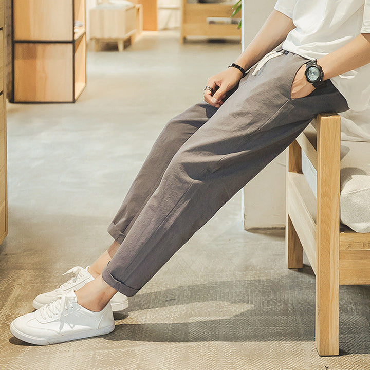Pantalon Léger À Coupe Décontractée Pour Homme | Idéal Pour Le Quotidien