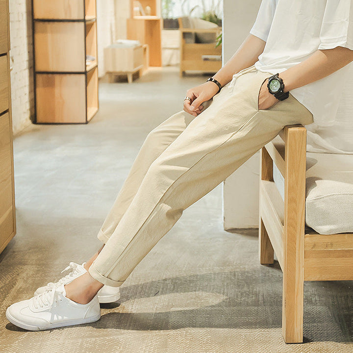 Pantalon Léger À Coupe Décontractée Pour Homme | Idéal Pour Le Quotidien