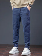Pantalon De Jogging Avec Taille À Cordon Pour Homme | Idéal Pour Usage Quotidien Et Activités