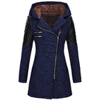 Manteau Long avec Design Uni pour Femme | Idéal pour l’Automne et l’Hiver