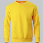 Sweatshirt À Col Rond Avec Coupe Droite Pour Hommes | Idéal Pour Usage Quotidien