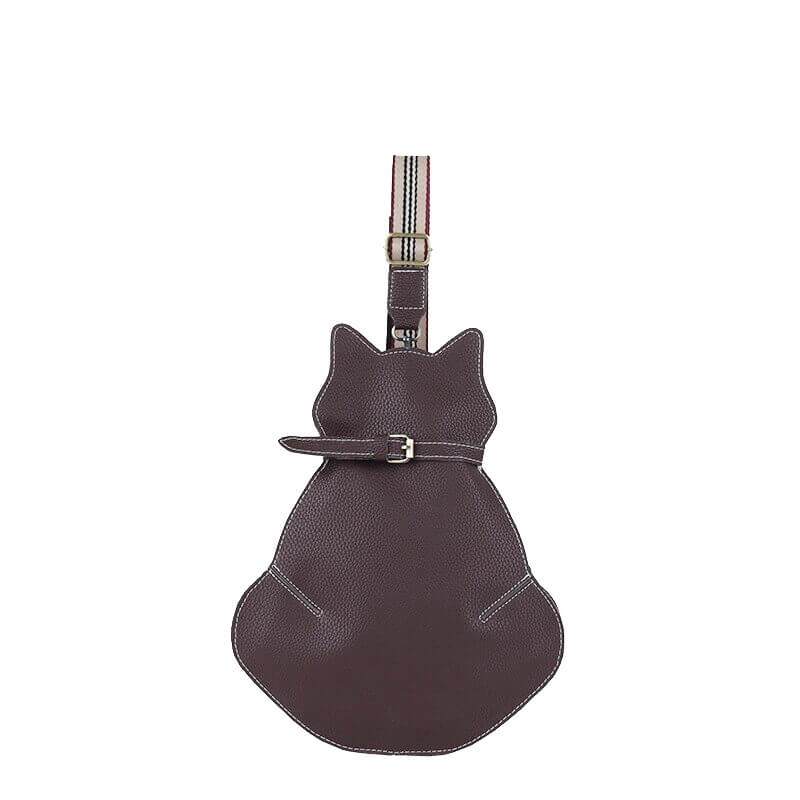 Sac Bandoulière Forme Chat Avec Bandoulière Ajustable | Idéal Pour Usage Quotidien