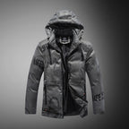 Veste D’Hiver pour Homme avec Capuche Et Multi-Poches | Idéale pour La Saison Froide