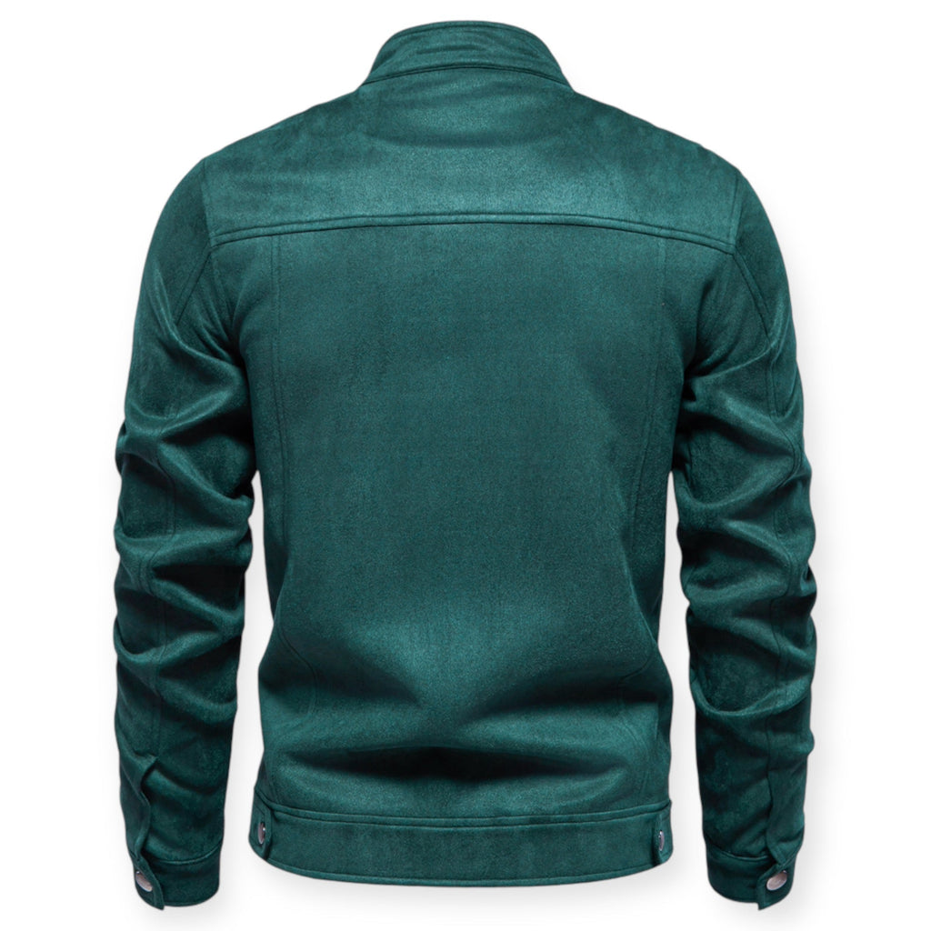 Veste Zippée À Col Montant pour Hommes | Idéale pour Les Sorties Quotidiennes