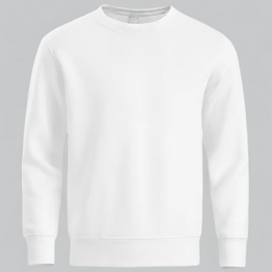 Sweat-shirt Col Rond avec Coupe Droite pour Hommes | Idéal pour un Usage Quotidien