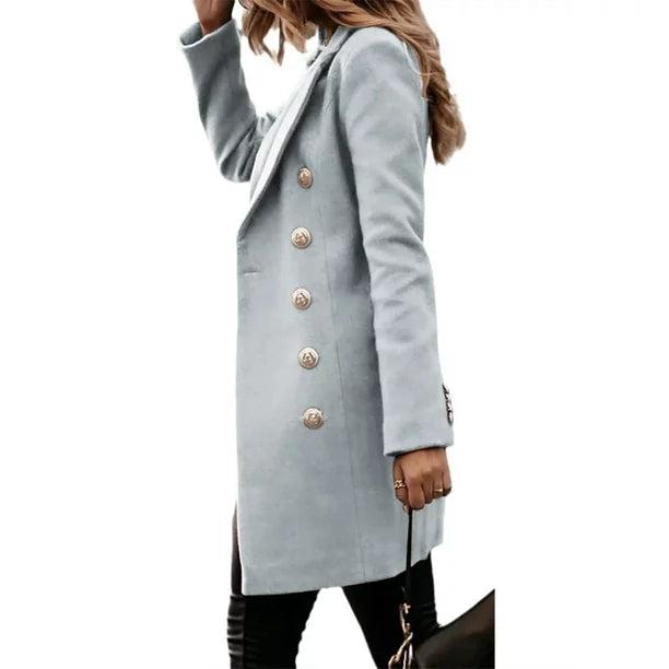 Veste avec Fermeture Frontale et Coupe Structurée pour Femme | Idéal pour Usage Quotidien et Sorties