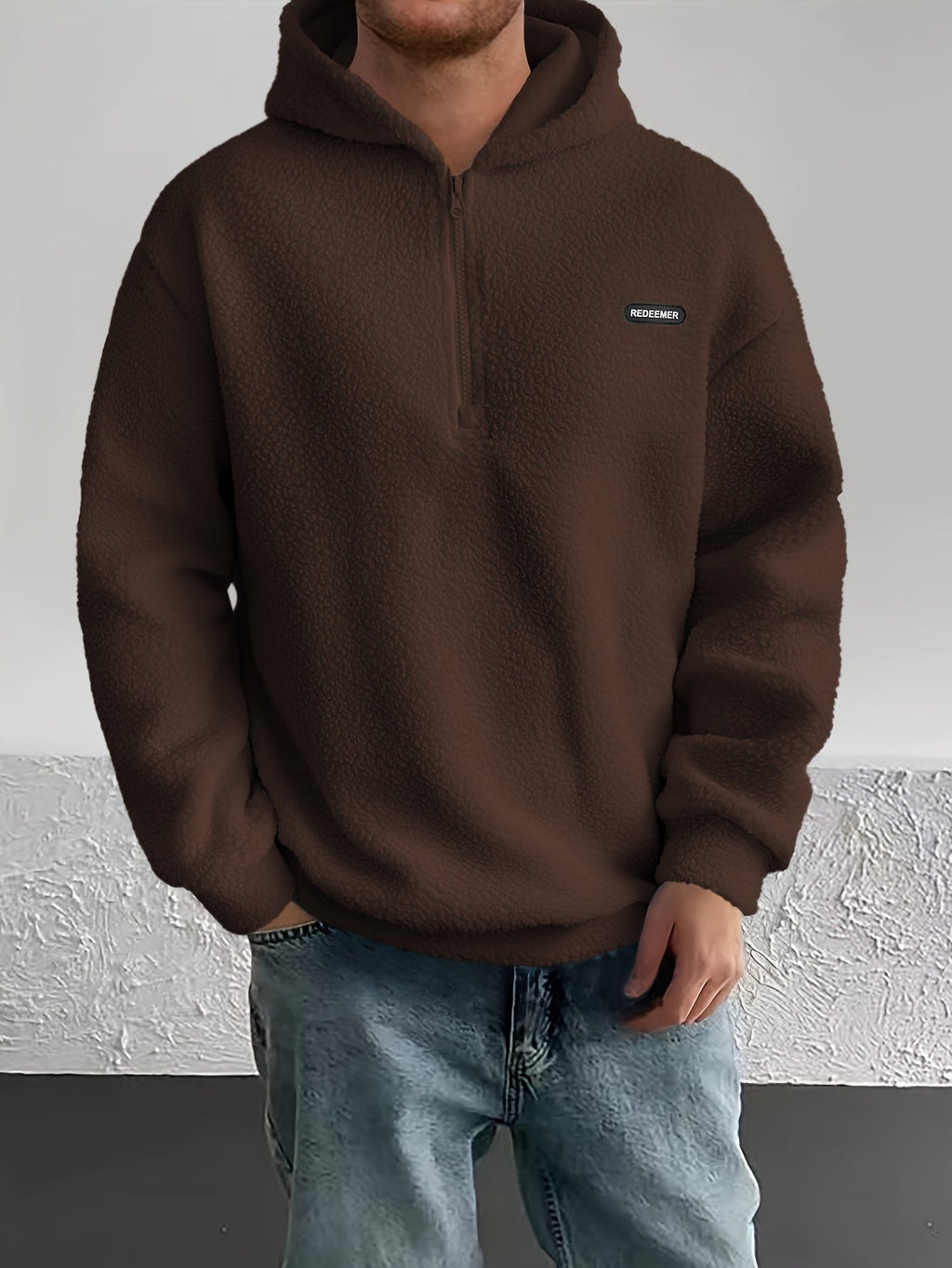 Sweat à Capuche Doublé avec Coupe Standard pour Homme | Idéal pour la Saison Froide