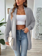 Cardigan Long En Maille Pour Femmes | Idéal Pour Superposition En Mi-Saison