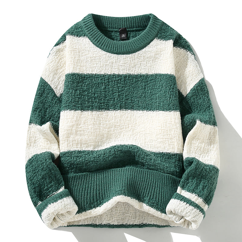 Pull Avec Motif Rayé Horizontal Pour Adultes | Idéal Pour Un Usage Quotidien