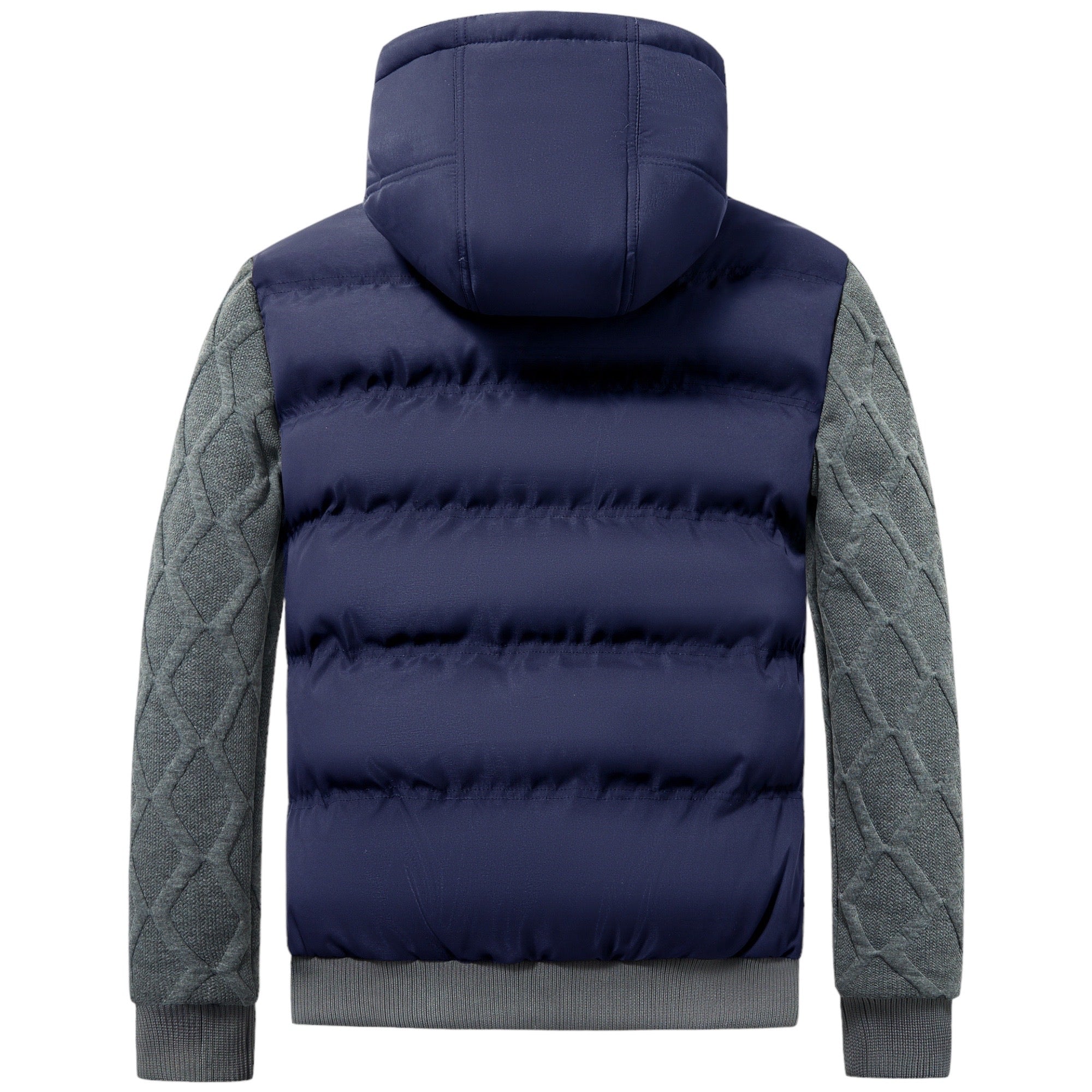 Veste Matelassée avec Capuche Ajustable pour Homme | Idéale pour l’Hiver
