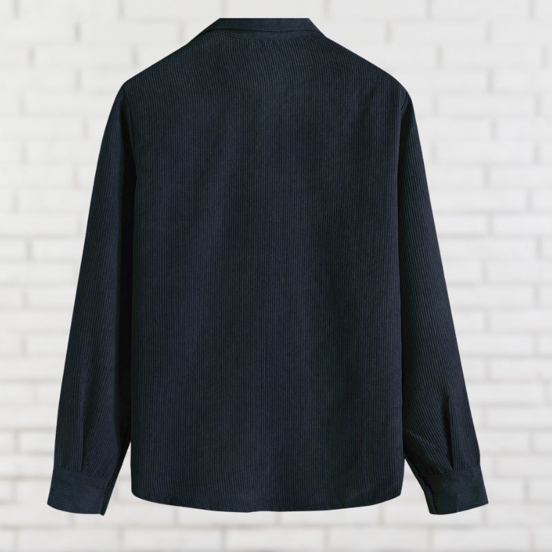 Chemise À Manches Longues Avec Poche Poitrine Pour Homme | Idéal Pour Usage Quotidien