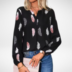 Blouse À Coupe Ajustée Pour Femme | Idéale Pour Usage Quotidien Et Professionnel
