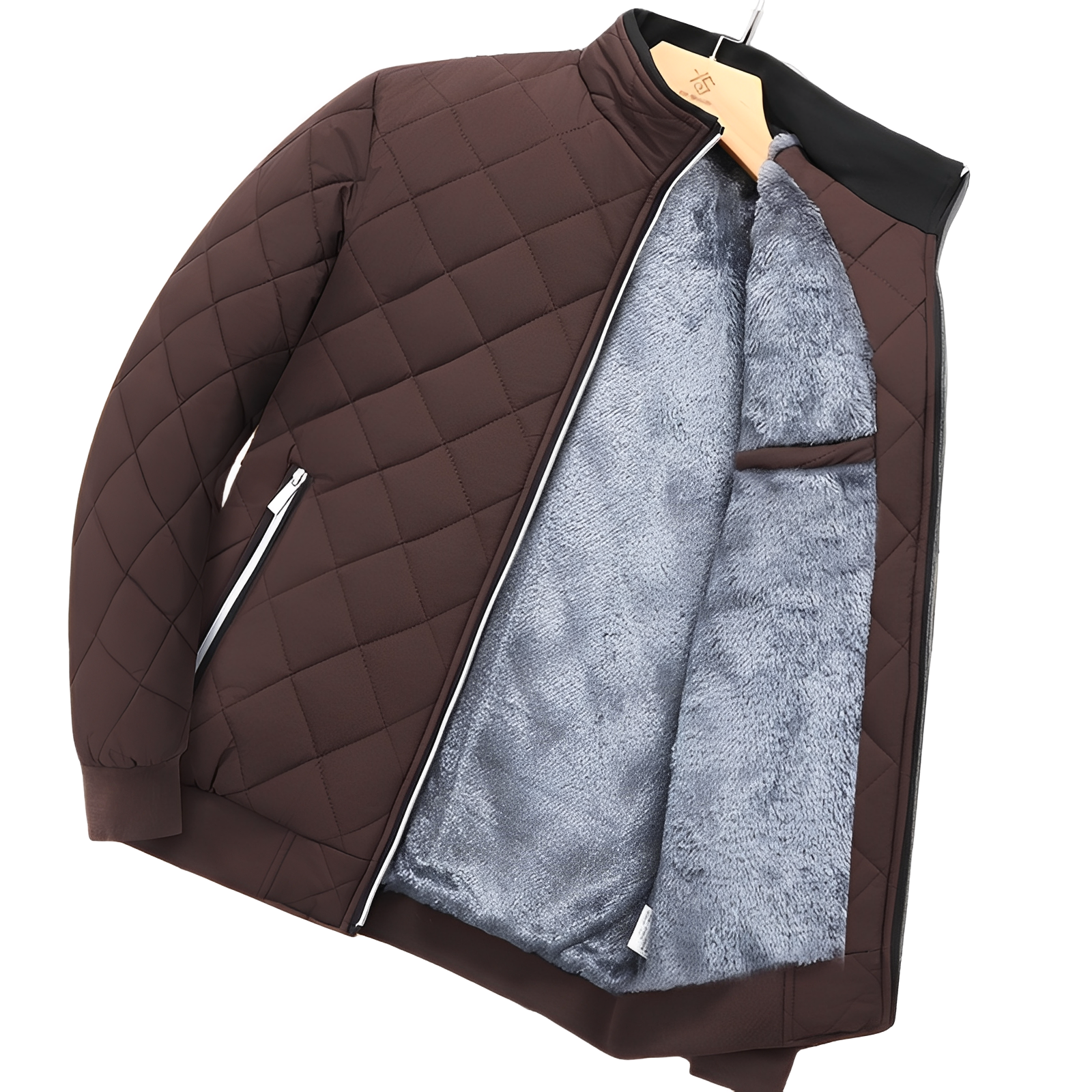 Veste Matelassée Avec Doublure Intérieure Pour Hommes | Idéale Pour La Saison Froide