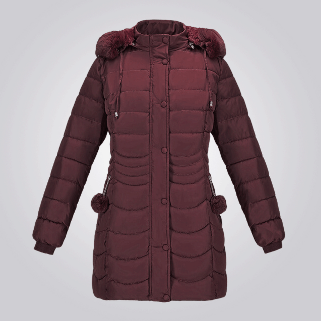 Manteau Long avec Capuche Amovible pour Femme | Idéal pour l’Hiver
