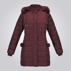 Manteau Long avec Capuche Amovible pour Femme | Idéal pour l’Hiver