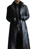 Manteau Long avec Revers Classiques pour Homme | Idéal pour un Usage Quotidien