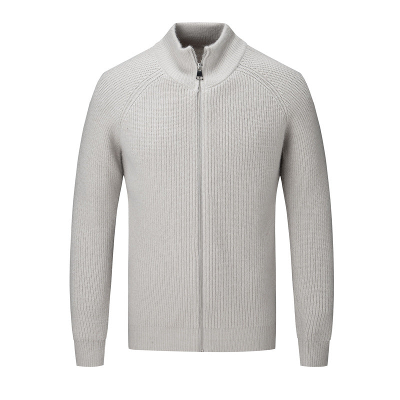 Pull-Over Homme avec Fermeture Zippée Intégrale pour Usage Quotidien | Idéal pour la Mi-Saison