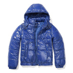 Veste Brillante avec Capuche pour Femme | Idéale pour l’Hiver et le Quotidien