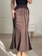 Jupe Longue Évasée Taille Haute Pour Femme | Idéale Pour Le Quotidien Et Les Soirées Estivales