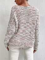 Pull À Coupe Ample Avec Manches Longues Pour Femme | Idéal Pour Usage Quotidien