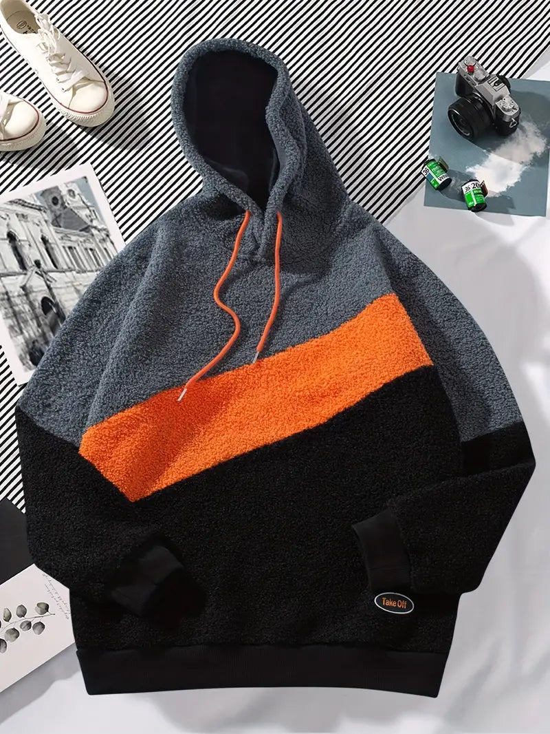 Sweat à Capuche Color Block pour Homme | Idéal pour les Activités Quotidiennes