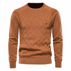 Pull À Col Roulé Avec Motif Losanges Pour Homme | Usage Quotidien