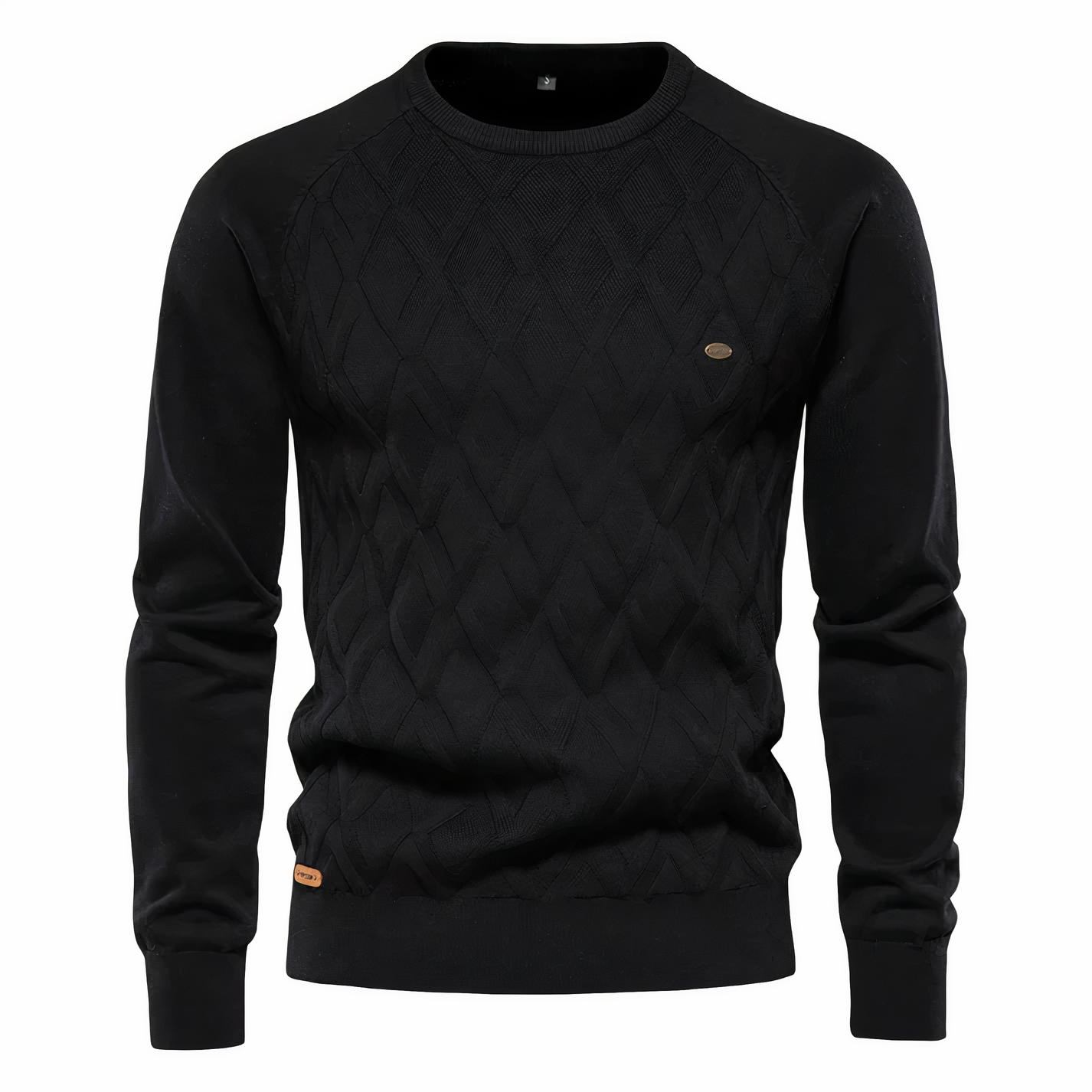 Pull À Col Roulé Avec Motif Losanges Pour Homme | Usage Quotidien