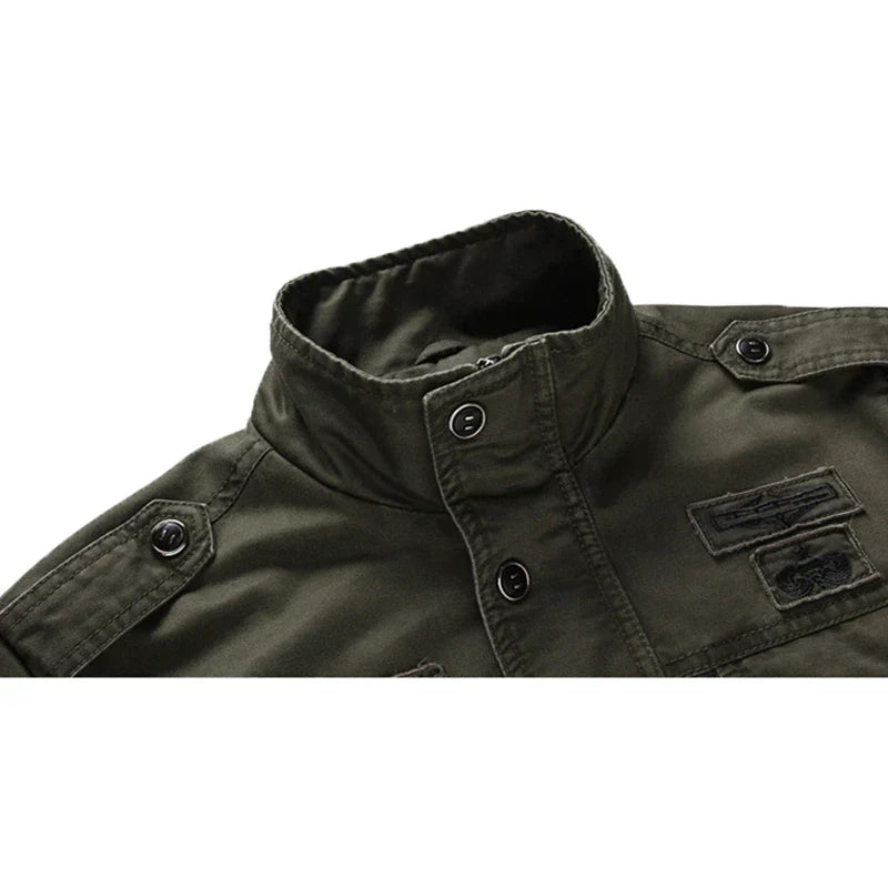 Veste Field Verte Avec Poches Pour Homme | Idéal Pour La Mi-Saison