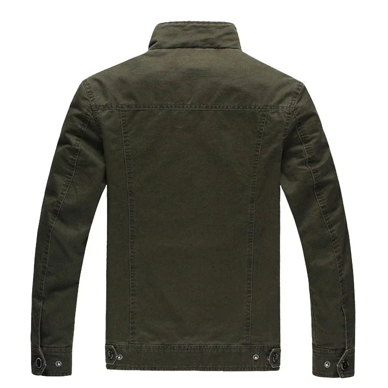 Veste Field Verte Avec Poches Pour Homme | Idéal Pour La Mi-Saison