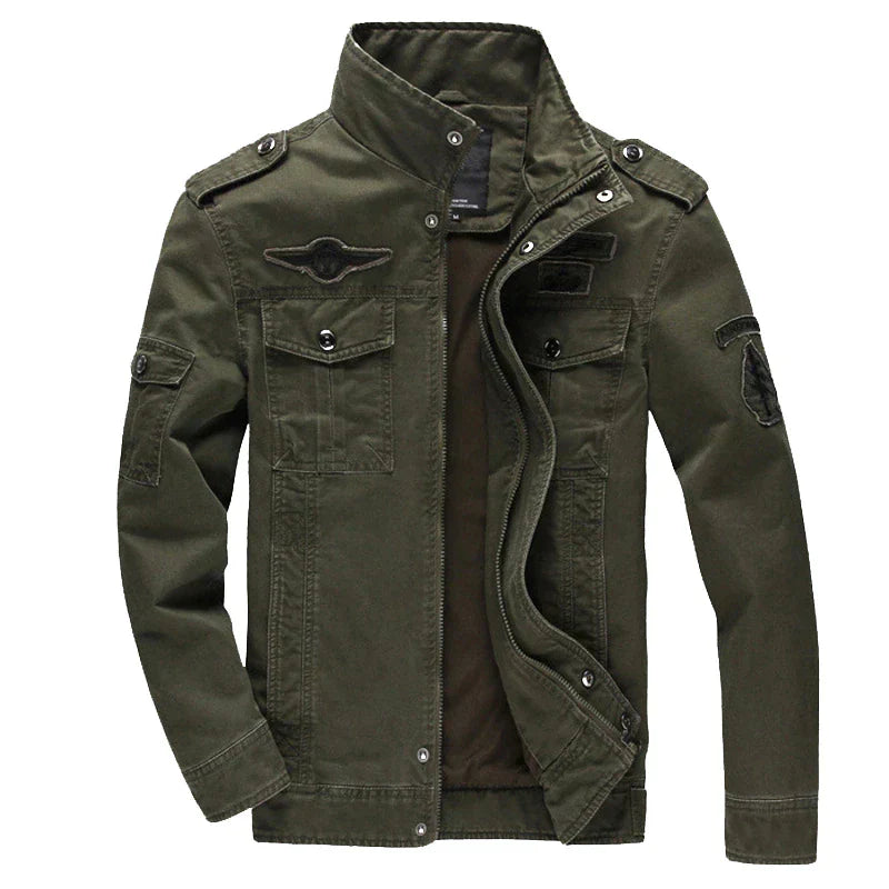 Veste Field Verte Avec Poches Pour Homme | Idéal Pour La Mi-Saison