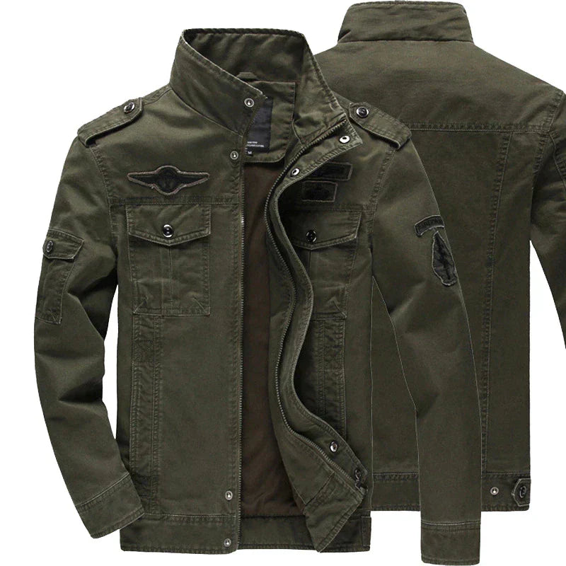Veste Field Verte Avec Poches Pour Homme | Idéal Pour La Mi-Saison