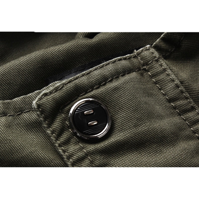 Veste Field Verte Avec Poches Pour Homme | Idéal Pour La Mi-Saison