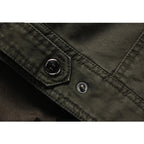 Veste Field Verte Avec Poches Pour Homme | Idéal Pour La Mi-Saison