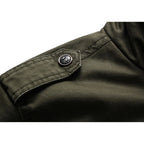 Veste Field Verte Avec Poches Pour Homme | Idéal Pour La Mi-Saison