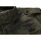 Veste Field Verte Avec Poches Pour Homme | Idéal Pour La Mi-Saison