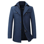 Manteau d’Hiver avec Poches Multiples pour Homme | Idéal pour Automne et Hiver