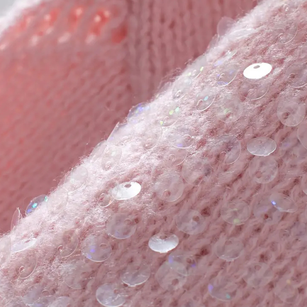 Pull En Maille Avec Paillettes Pour Femme | Idéal Pour La Superposition
