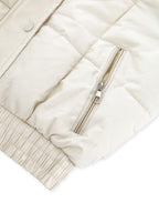 Veste Matelassée Avec Capuche Et Fermeture Zippée Pour Femme | Idéale Pour La Saison Froide